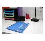 Trieur polypropylène 3 rabats Chromaline 8 compartiments