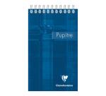 Bloc Pupitre reliure intégrale en-tête 10,5x17cm 160 pages détachables petits carreaux - Assortis