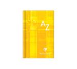 Répertoire brochure rembordée rigide 7,5x12cm 128 pages petits carreaux Couleur aléatoire - Assortis