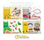 Boîte créative, Cartes à pailleter - Rose
