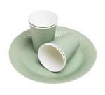 20 round cardboard plates, Ø 23 cm