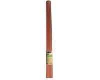 Nappe en rouleau papier gaufré Toile de lin - 20x1,18m - Terracotta