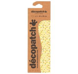 Pochette 3 Feuilles Identiques Ref 746 - Jaune