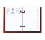 Bloc-pratic date à gauche 8,2 x 12 cm - 2026 - Bleu