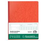 Piqûre Recettes journalières avec feuille d'identification - texte FR - 80 pages