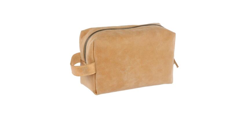 Trousse Clairefontaine Terracotta multi-usages en cuir 18 x11 x 7 cm