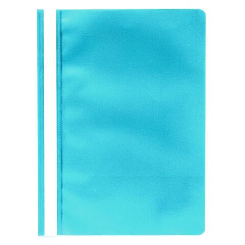 Carpeta de presentación con fástener Exacompta Cubierta Polipropileno12/100º capacidad 30 hojas azul claro