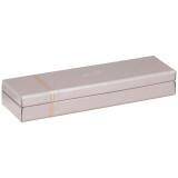 Rhodiarama plumier simili cuir italien 21x5,5x3 cm - Argent
