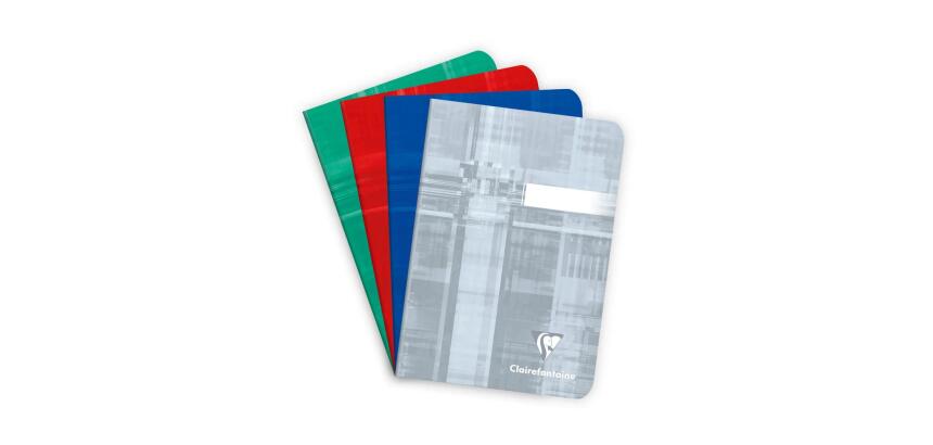 Carnet piqué 10,5x14,8cm 96 pages ligné - Assortis