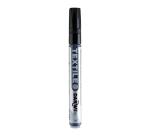 DARWI Marqueur Peinture Textile Opaque Pointe Conique Fine 2mm - Noir