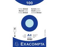 Fichas de cartulina bristol 205 g/m2 - Liso - 210x297 mm