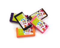 Softy lot 5 pains 500g coul.additionnel - Multicolore