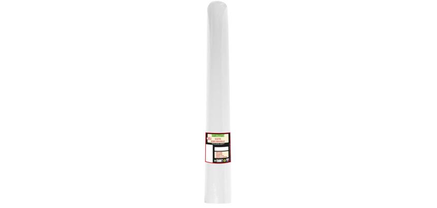 Nappe en rouleau spunbond, indéchirable et épongeable -50x1,20m - Blanc