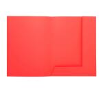 Paquet de 50 chemises pré-imprimés 2 rabats "SUPER 250" en carte 210 grammes coloris rouge
