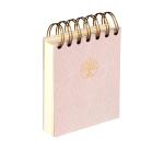 Inspire, Bloc reliure intégrale en-tête 9x11 cm, 160 feuilles, uni, ass.
