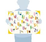 Puzzle, Abécédaire - Multicolore