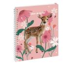 Cahier de textes Lovely 17 x 22 cm - Visuels assortis