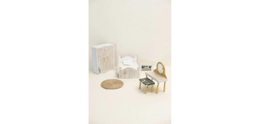 Assortiment de 6 miniatures - Chambre - Kraft