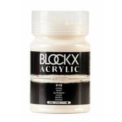 Peinture acrylique fine pot 500ml - Ivoire