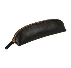 Flying Spirit trousse en cuir Triangulaire 18x4x4cm - Noir