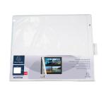 Sachet de 10 Recharges pour album à vis pages blanches - 29x37 cm - Blanc