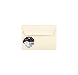 Paquet de 5 enveloppes Pollen 114x162mm 120g/m2 - Ivoire irisé