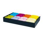 Plat. 16 raphia synth. 20mx13mm Tend. - Assortiment