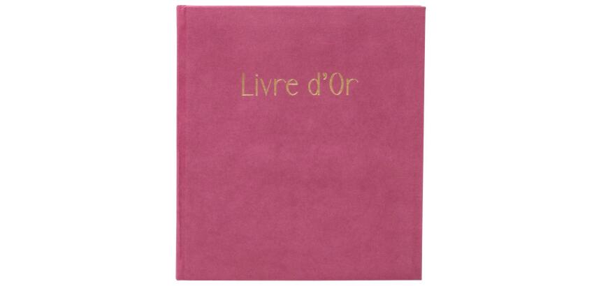 Guestbook 140 pages gold edge Skandi