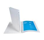 Carpetas flexibles con anillas - Chromaline para archivar A4 - 4 Anillas en O 15 mm - Incoloro