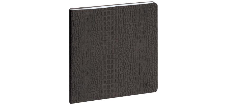 Agenda de poche Eurotime 18S Spiralé Baby Croco 15 x 17 cm Semainier Janvier à Décembre 2026 - Couleurs assorties