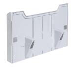 Elemento de pared de distribuidor folletos (a montar) - A4 horizontal - 8 x 32,7 x 21,3 cm - 80x327x213 mm