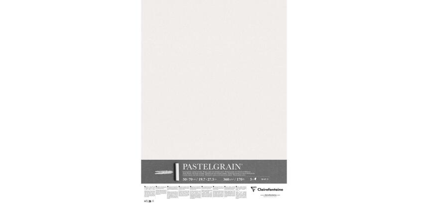 PastelGrain paquet 5F 50x70cm 360g - Blanc