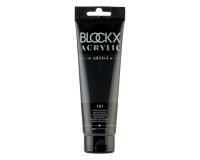 Peinture acrylique fine tube 120ml - Noir de mars