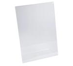 Soporte folletos - Inclinado - A5 - 150x76x214 mm - Cristal