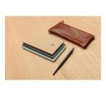 Flying Spirit piqûre textile A5 96 pages ligné motifs assortis papier ivoire 90g - Vert de gris