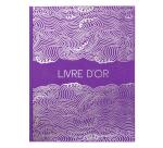 Livre d'or 100 pages tranche argent Japan