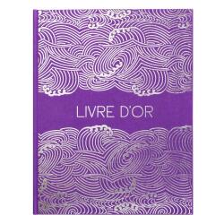 Exacompta Japan Guest Book 100 Pages 27x22cm - Purple