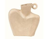 Vase épaules femme 14x4,5x14,5cm - Kraft