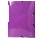 Sammelmappe mit 3 Klappen und Gummizug, Maxi Capacity, Colorspan-Karton 425g, für DIN A4, Iderama