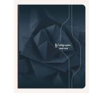 7000, Notitieschrift harde kaft genaaid 17x22cm 96 blad Q5x5 70g. - Geassorteerde kleuren