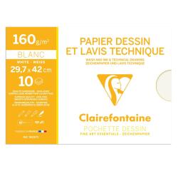 Dessin Technique pochette 10F A3 160g