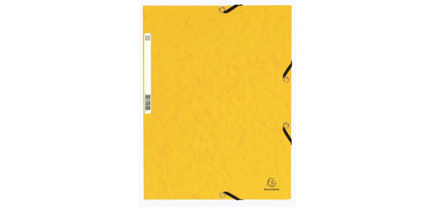 Chemise à élastiques 3 rabats carte lustrée 355g/m2