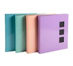 Album photos livre 60 pages noires - Format 29x32cm - AQUAREL - Vert pastel