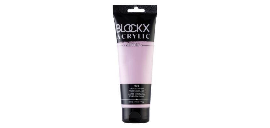 Peinture acrylique fine tube 250ml - Quinacridone rose