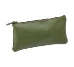 Flying Spirit trousse en cuir Plate 22x11cm - Kaki