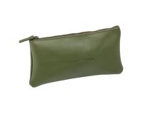 Flying Spirit trousse en cuir Plate 22x11cm - Kaki
