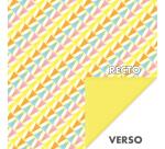 Origami Paper Geometric, 20 x 20 cm, 60F, 70g - Multicolore