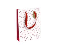 Pomme d'amour, sac large 26,5x14x33 cm - Blanc