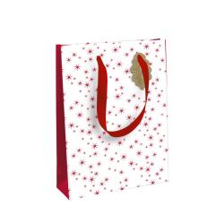 Pomme d'amour, sac large 26,5x14x33 cm - Blanc