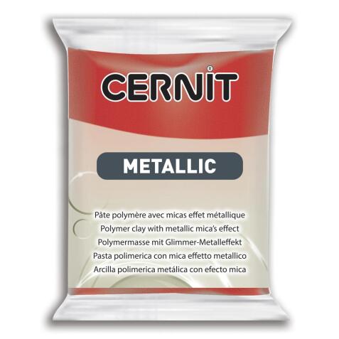 Cernit METALLIC 56 g Rouge - Rouge